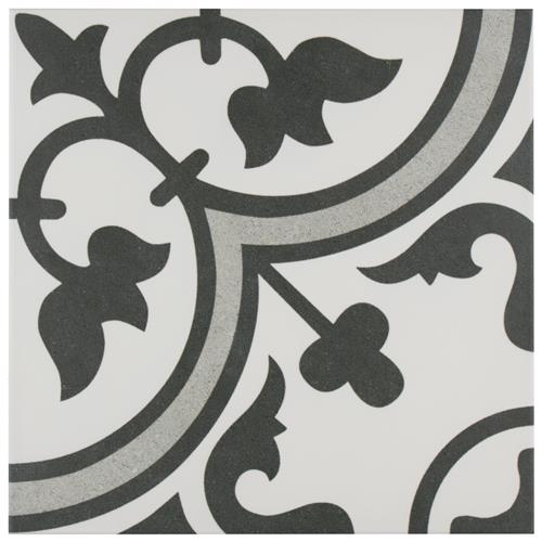 Arte Grey 9-3/4"x9-3/4" Porcelain F/W Tile