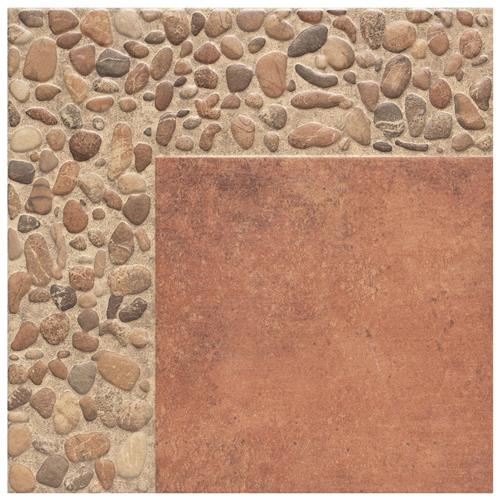 Castellon Cotto 17-5/8" x 17-5/8" Ceramic Floor/Wall Tile