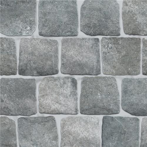 Country Grey 5-7/8" x 5-7/8" Porcelain Floor/Wall Tile