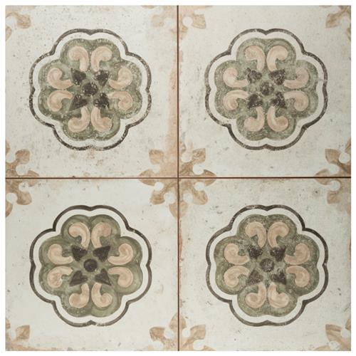 Kings Porto Flavia  17-5/8"x17-5/8" Ceramic F/W Tile