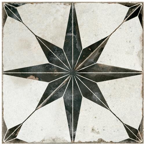 Kings Star North Nero 13"x13" Ceramic F/W Tile