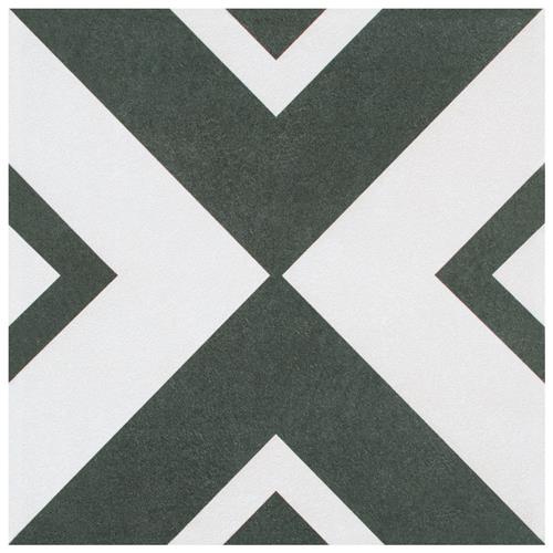 Twenties Vertex 7-3/4"x7-3/4" Ceramic F/W Tile