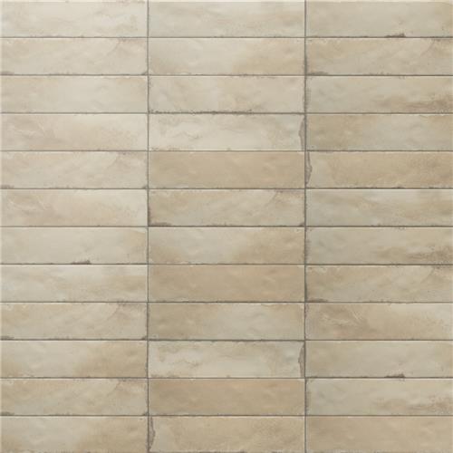 Luca Shell 3-1/8"x12-3/8" Ceramic Wall Tile