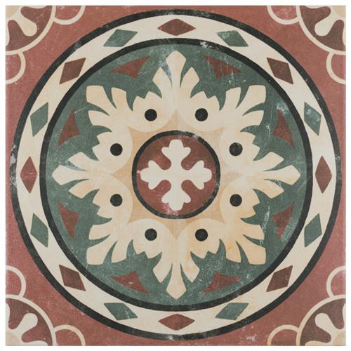 Picture of Habana Rosso 9-3/4"x9-3/4" Porcelain F/W Tile