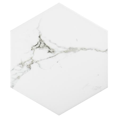 Picture of Timeless Hex Calacatta 8-5/8" x 9-7/8" Porc F/W Tile