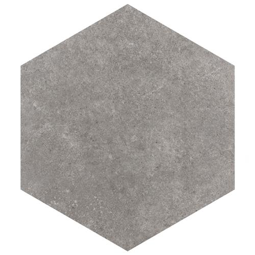Picture of Traffic Hex Grey 8-5/8"x9-7/8" Porcelain F/W Tile