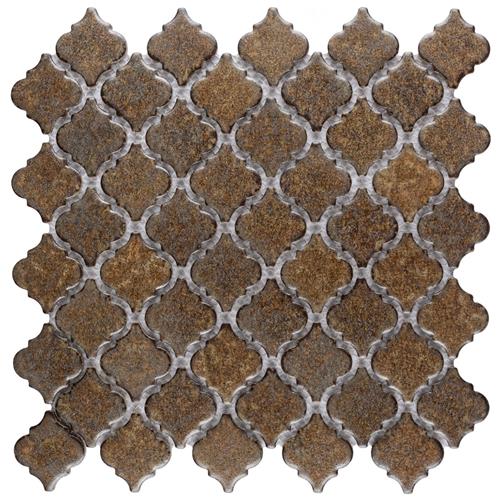Picture of Hudson Tangier Brownstone 12-3/8"x12-3/8" Porcelain Mosaic