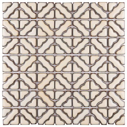 Picture of Tower Beige 12"x12" Porcelain Mosaic