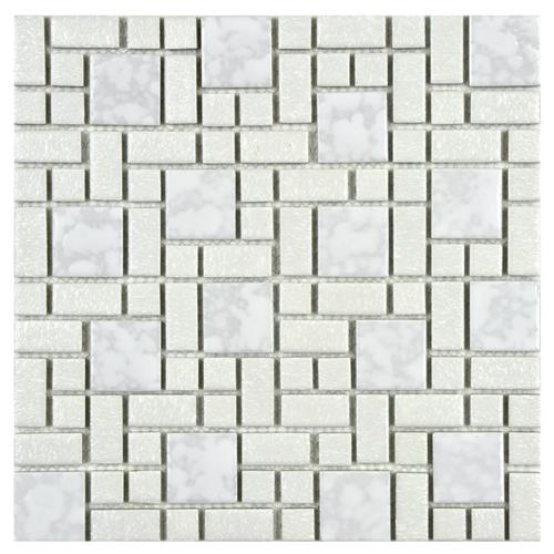 Picture of University White 11-3/4"x11-3/4" Porcelain Mos