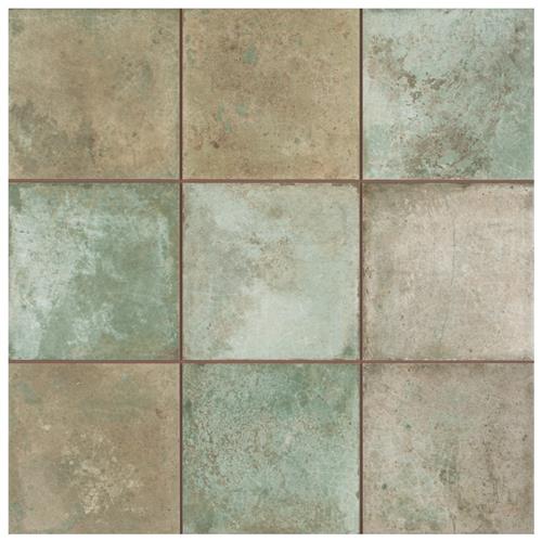 Picture of Kings Etna Sage 13-1/8"x13-1/8" Ceramic Floor/Wall Tile