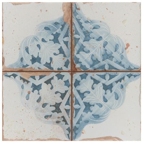 Picture of Artisan Azul Decor 13" x 13" Ceramic Floor & Wall Tile