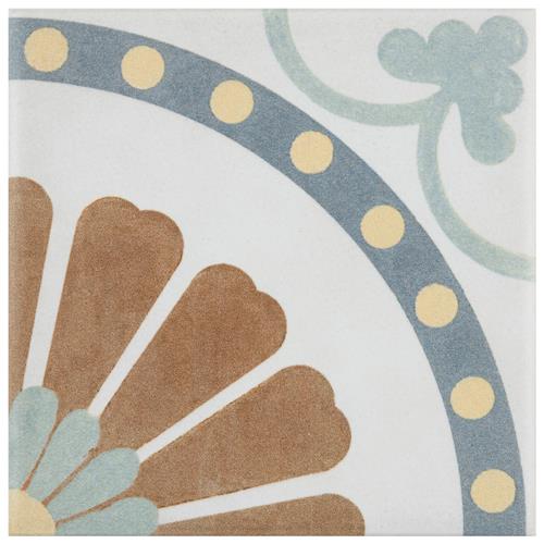 Picture of Revival Mini Ring 3.88"x3.88" Ceramic Floor/Wall Tile