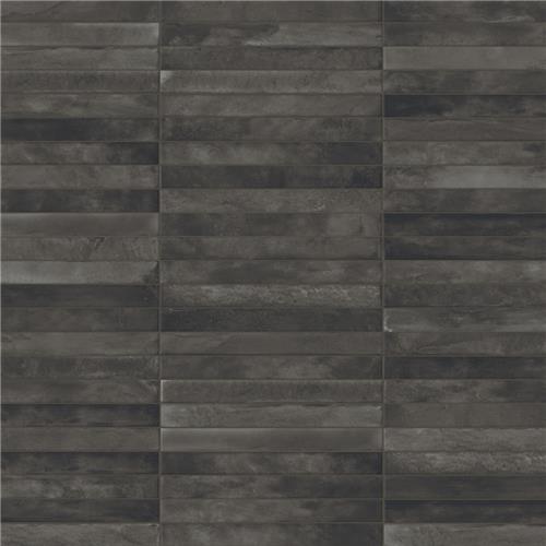 Picture of Sedona Charcoal 1-7/8"x17-3/4" Porcelain F/W Tile