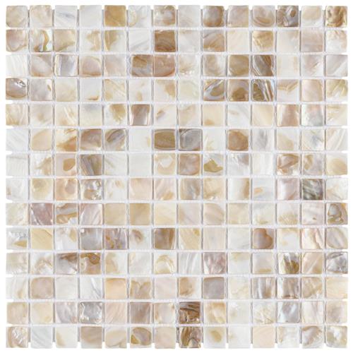 Picture of Conchella Square Natural 12"x12" Seashell Mosaic