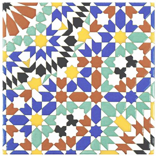 Picture of Sevillano Andalusia 7-7/8"x7-7/8" Ceramic W Tile