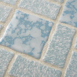 11 x 11 Mahogany/Tan/White SomerTile FKOPS77S Boulder Porcelain Floor and Wall Tile