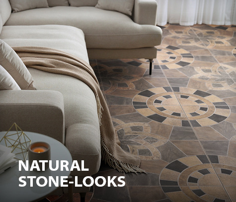 Natural stone looks
