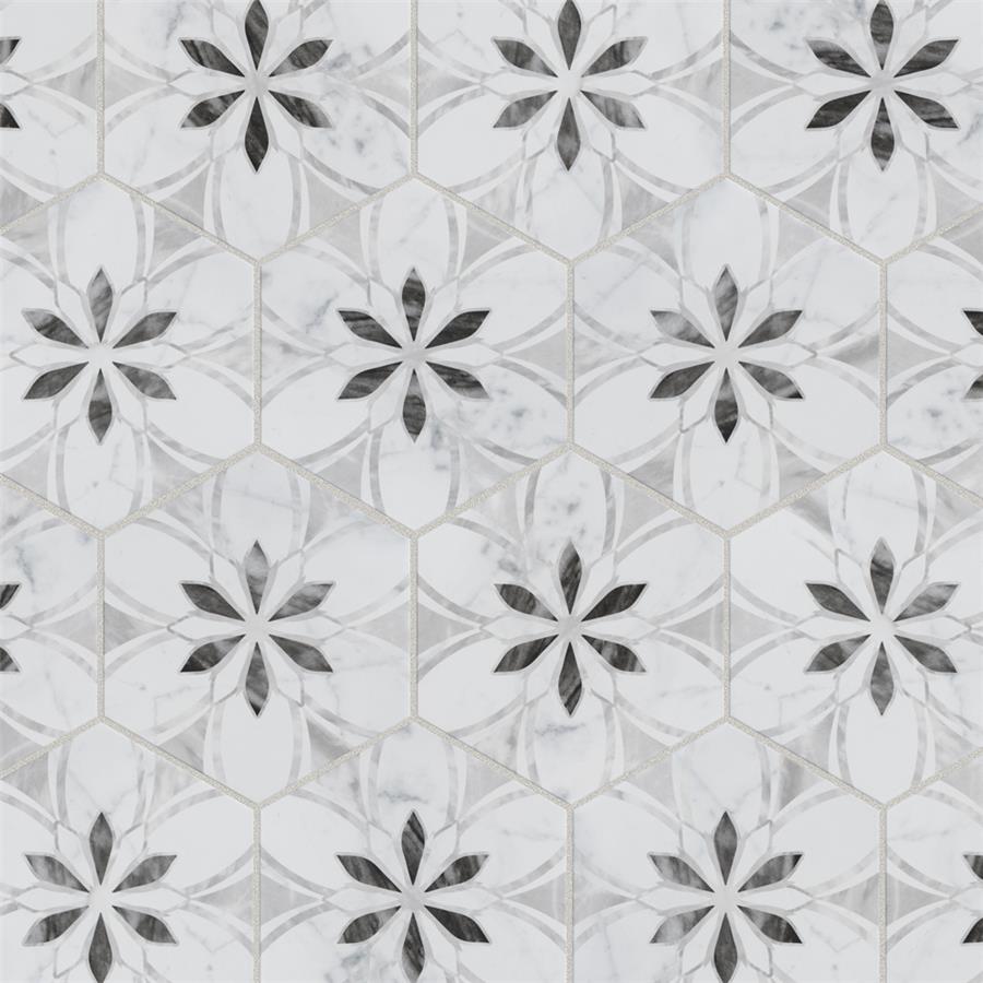 Classico Bardiglio Hex Dahlia Light 7
