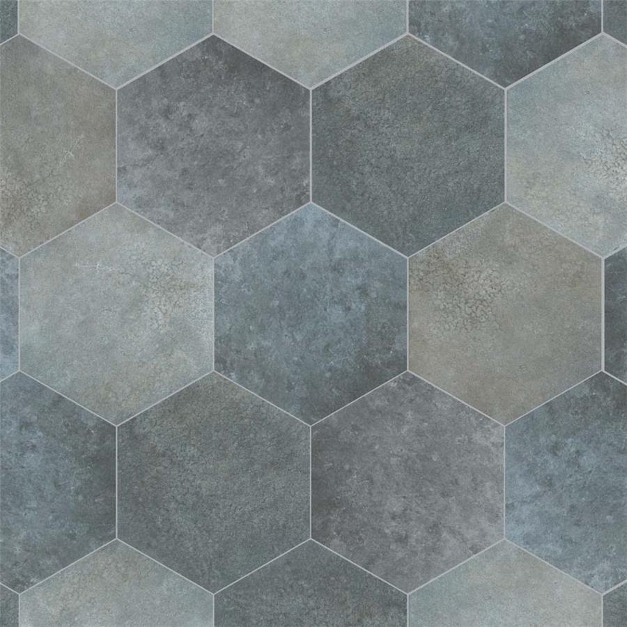 Heritage Hex Indigo 7