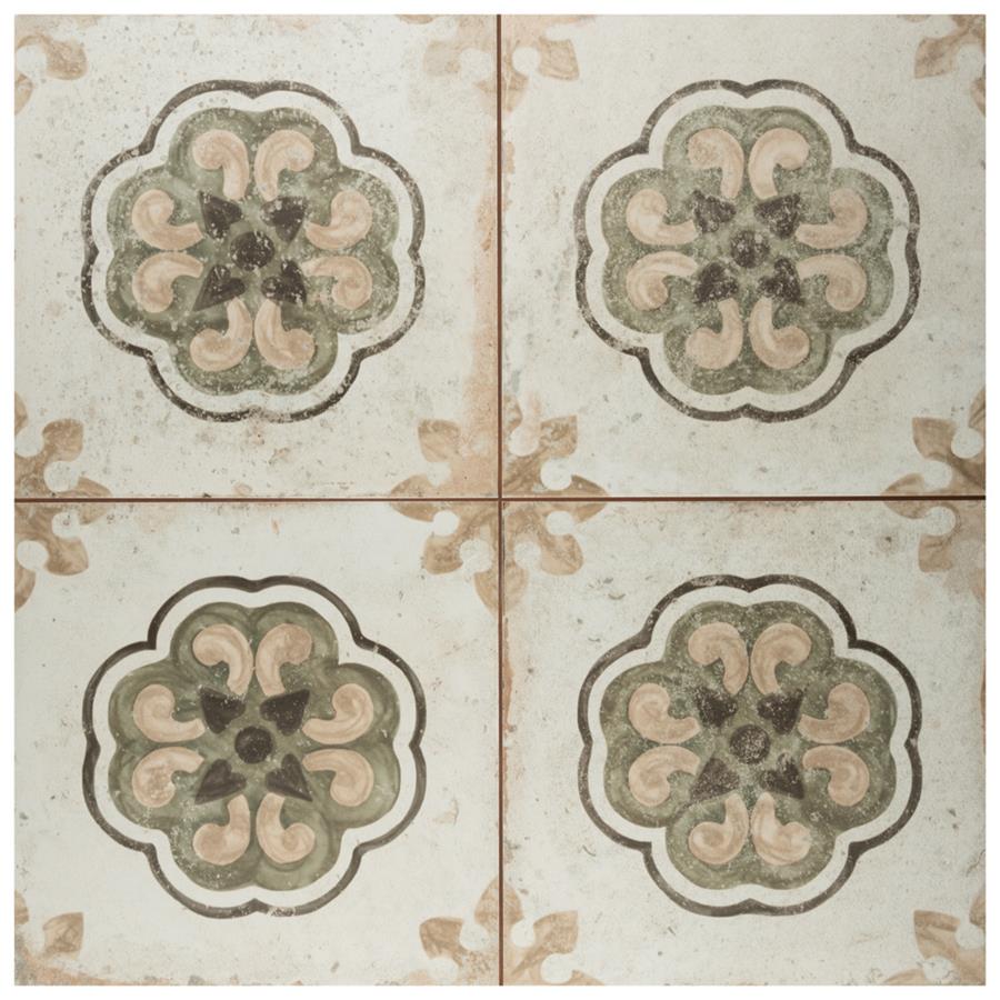 Kings Porto Flavia 175/8"x175/8" Ceramic F/W Tile
