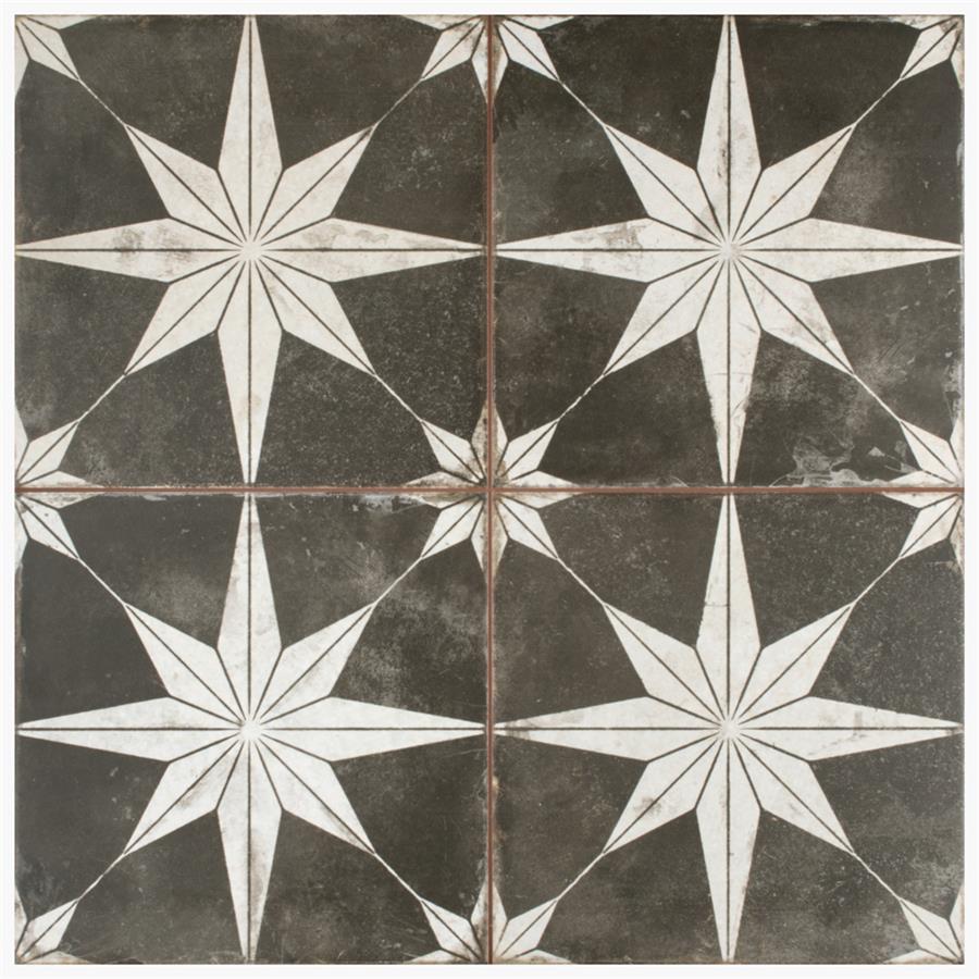 Kings Star Night 17 5 8 X17 5 8 Ceramic Floor Wall Tile