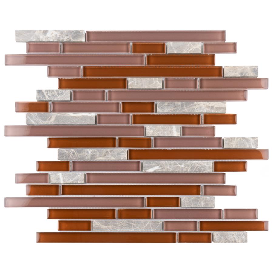 Tessera Piano Bordeaux 11 3 4 X11 7 8 Gl Stone Mos