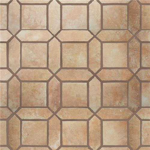Picket Arenta Arena w/ Square 14-5/8"x22-1/2" Porce F/W Tile