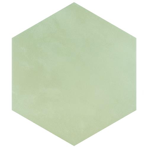 Horizon Hex Verde 7-3/4"x9" Ceramic F/W Tile