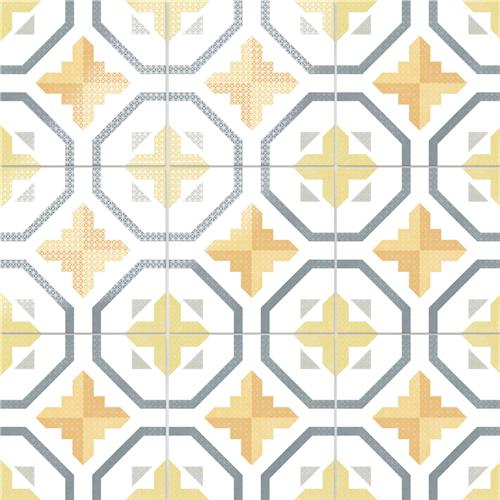 Prisma Mango 9-3/4"x9-3/4" Porcelain F/W Tile