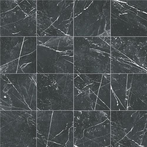 Timeless Marquina 9-3/4"x9-3/4" Porcelain F/W Tile