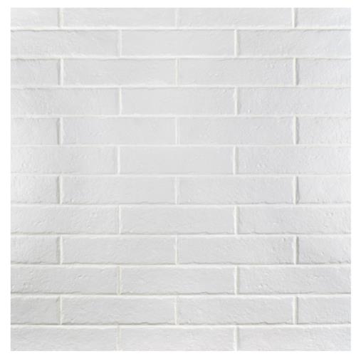 Brooklin Brick White 2-3/8"x9-1/2" Porcelain F/W Tile