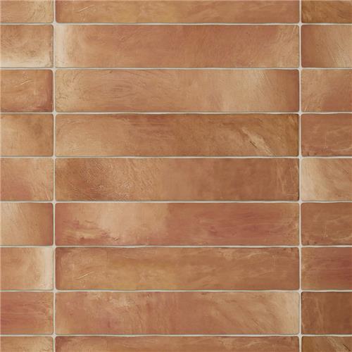 Sentier Brique des Ocres 2-3/8”x14-1/2” Porcelain F/W Tile