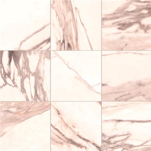 Reve Rose 11-3/4"x11-3/4" Porcelain F/W Tile