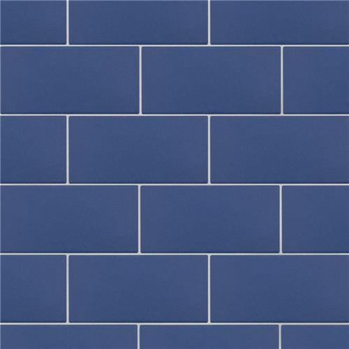 Piscina Brick Matte Cobalto 9-5/8"x19-1/2" PorcelainF/W Tile