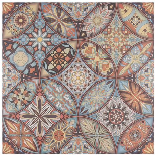 Imagine Tapestry Kaleidoscope 19-3/8"x19-3/8" Porcelain F/W