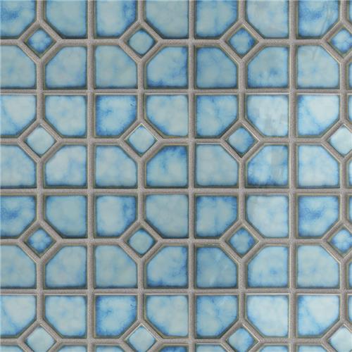 Hudson Oxford Marine 11-3/8"x11-3/8" Porcelain Mosaic