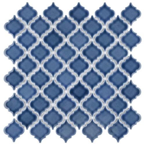 Hudson Tangier Denim Blue 12-3/8"x12-1/2" Porcelain Mos