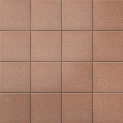 Lincoln Quarry Abrasive Mayflower Red 6"x6" Ceramic F/W Tile