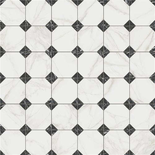 Merzoni Yard Marquina 13"x13" Porcelain F/W Tile