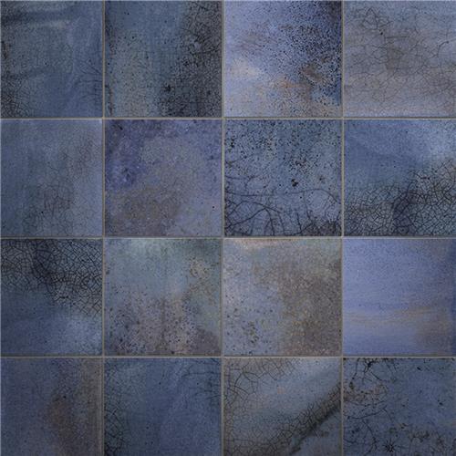 Kings Sea Blue 13"x13" Ceramic F/W Tile