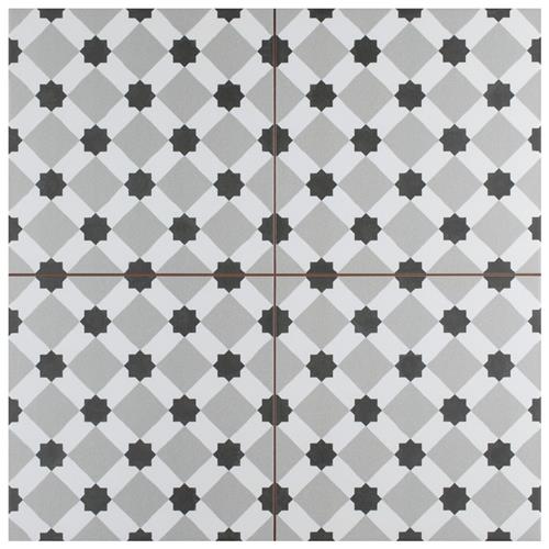Henley Fog 17-5/8" x 17-5/8" Ceramic Floor/Wall Tile