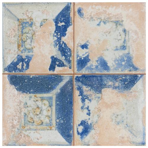 Kings Luxe Heritage Square 17-5/8"x17-5/8" Ceramic F/W Tile