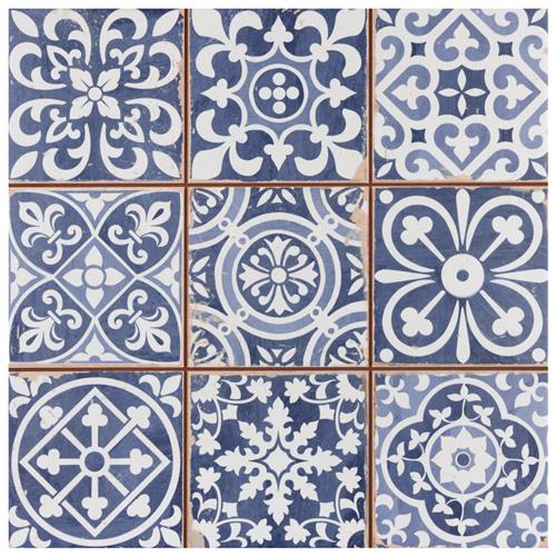 Faenza Azul 13"x13" Ceramic F/W Tile