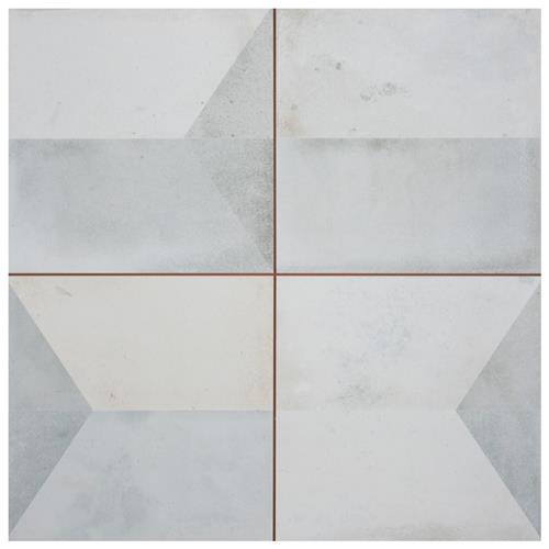 Geomento 17-5/8"x17-5/8" Ceramic F/W Tile