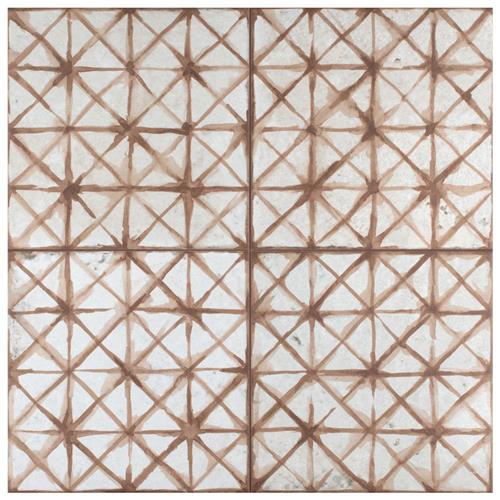 Kings Temple Oxide 17-5/8" x 17-5/8" Ceramic F/W Tile