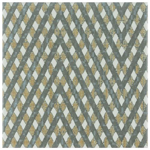 Boheme Grid 7-3/4"x7-3/4" Ceramic F/W Tile