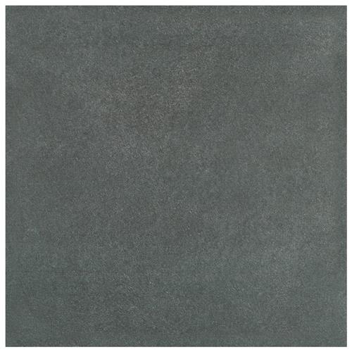 Twenties Black 7-3/4"x7-3/4" Ceramic F/W Tile