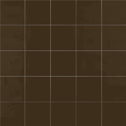 Monocolor Caoba 7-7/8"x7-7/8 Ceramic F/W Tile
