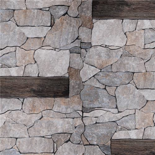 Masia Andorra Gris 10-3/8" x 18-3/4" Ceramic Wall Tile
