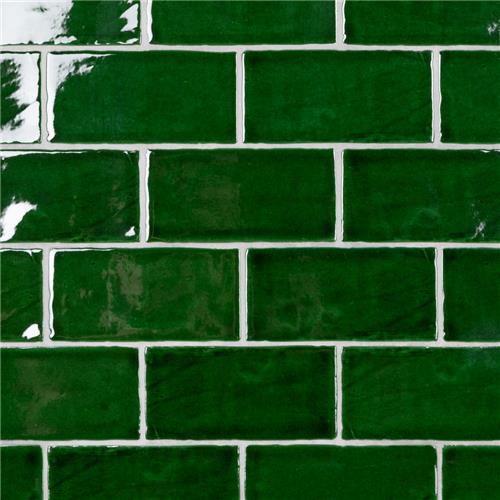 Viva Antic Verde 3" x 6" Ceramic Wall Tile